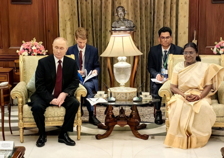 Путин сформулировал цель сотрудничества России и Индии