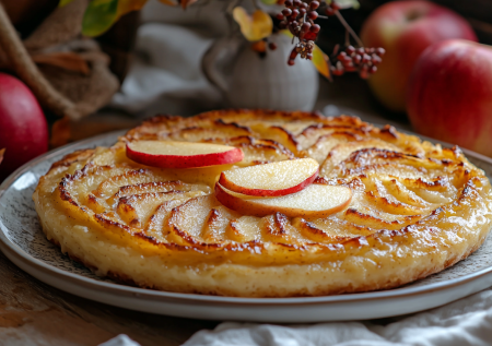 Яблочная лепешка на завтрак: элементарный рецепт вкуснейшего перекуса за несколько минут