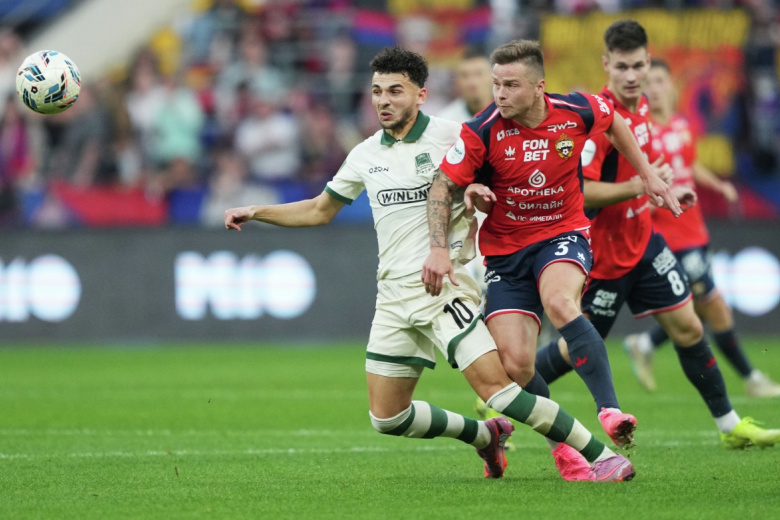 Эдуард Сперцян (Краснодар) и Данил Круговой (ЦСКА