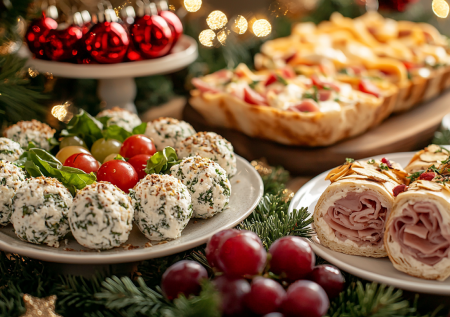 Три вкуснейшие закуски к Новому году: готовим за 15 минут и совсем без майонеза