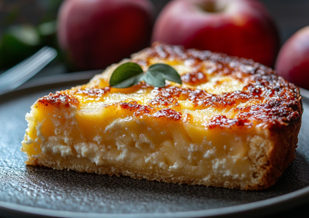 Овсянку больше не варю! Вместо нее — запеканка с яблоками и сырной шапкой: нужны творог, манка и 30 минут