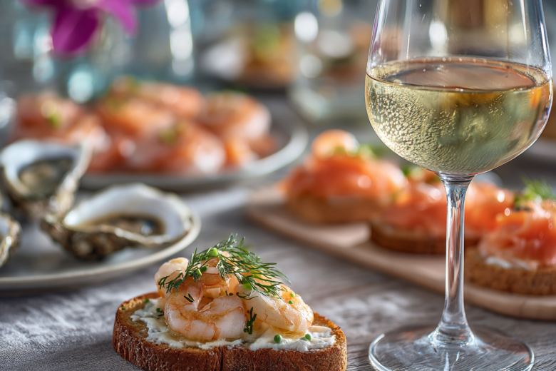 Чем закусывать белое вино