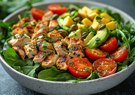 Идеальный ужин: этот салат готовится быстрее, чем доставляется пицца