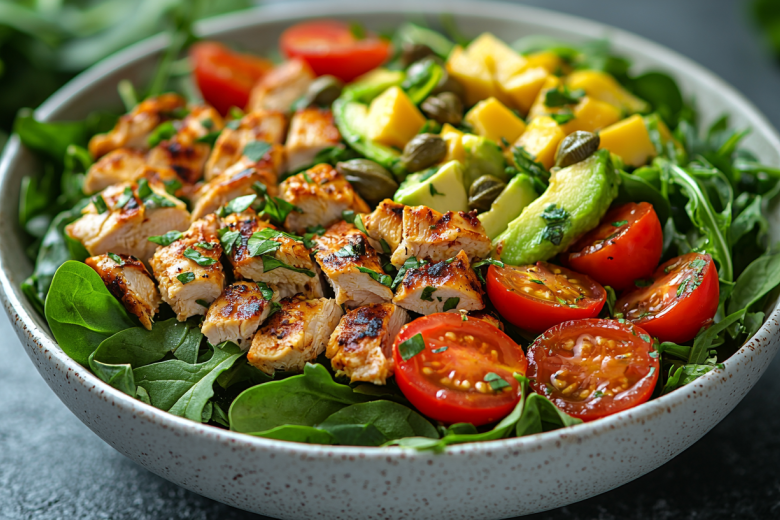 Идеальный ужин: этот салат готовится быстрее, чем доставляется пицца