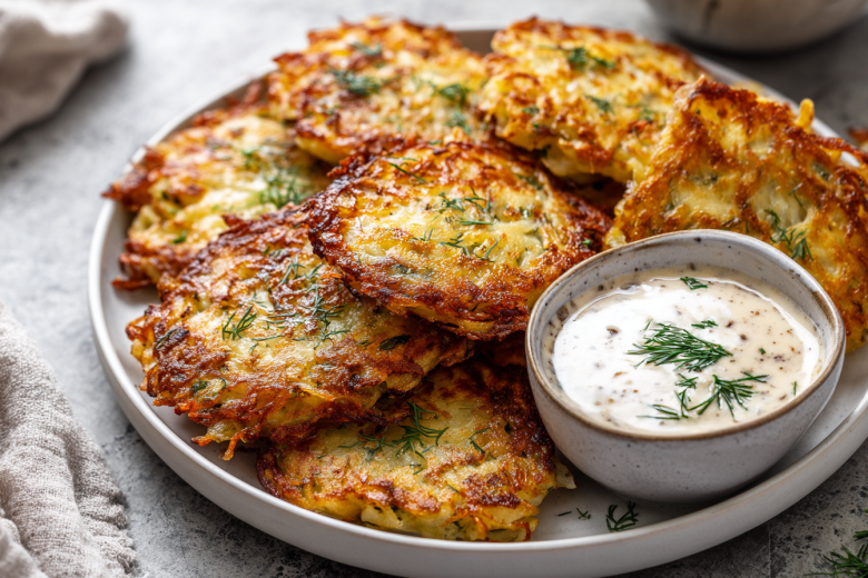 Картофельные блинчики: быстрый рецепт