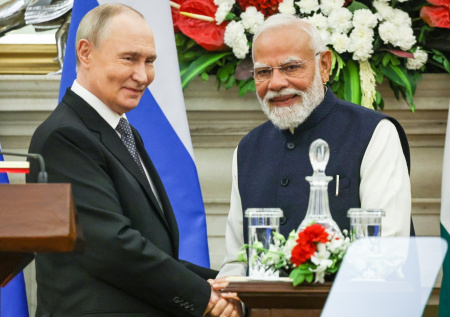 Путин рассказал об атмосфере на переговорах России и Индии