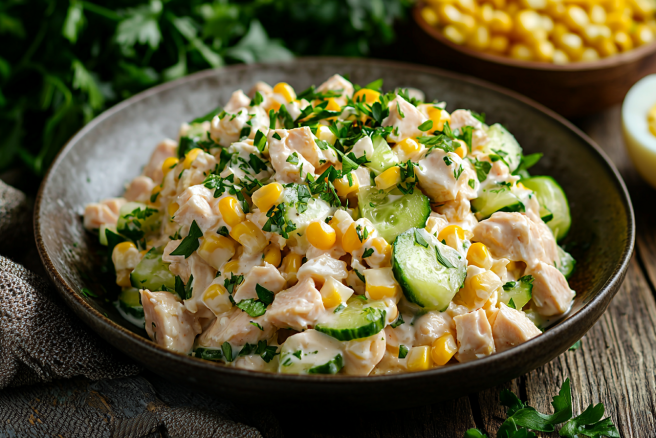 Быстрый салат: рецепт для ленивых