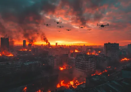 Самая массированная атака, горят Киев и Львов: удары по Украине 6 декабря