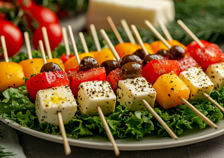 Сложные закуски уходят в прошлое: готовим канапе «Перчики» — на Новый год к игристому