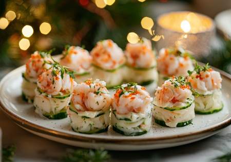 Беру огурцы с крабовыми палочками — и выходит отменная закуска на Новый год: элементарный рецепт