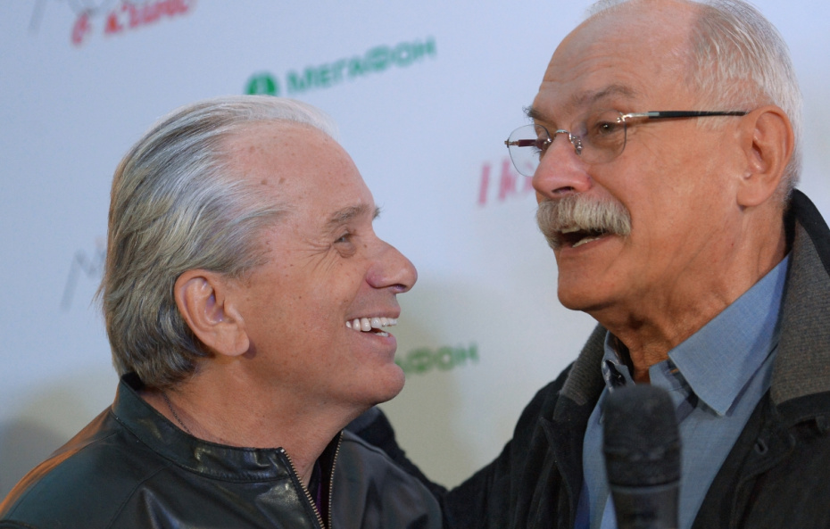 Евгений Стеблов и Никита Михалков