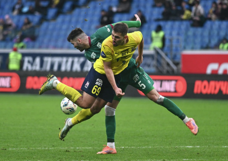 Стали известны результаты матча между «Ростовом» и «Рубином»