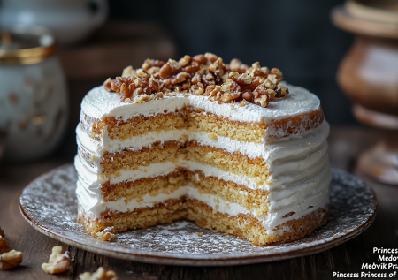 Медовик и «Прагу» больше не покупаю! Делаю торт «Принцесса Востока» с грецкими орехами и вареной сгущенкой. Просто и гениально