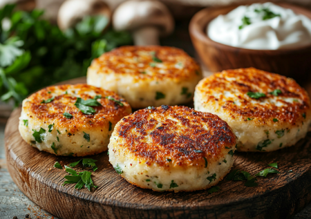 Готовлю гречаники с грибной икрой — сытные котлетки, которые заменят мясные и покорят вегетарианцев