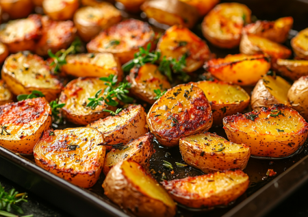 Картошке в мундире — прощай! Запекаю картофельные дольки с чесноком и паприкой: хрустящие, как картофель фри, и вкусные