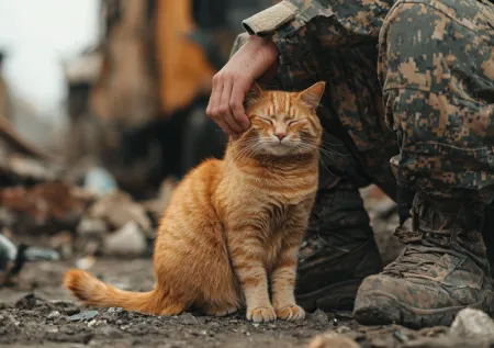 Стало известно, что ВСУ делают с котами в зоне СВО