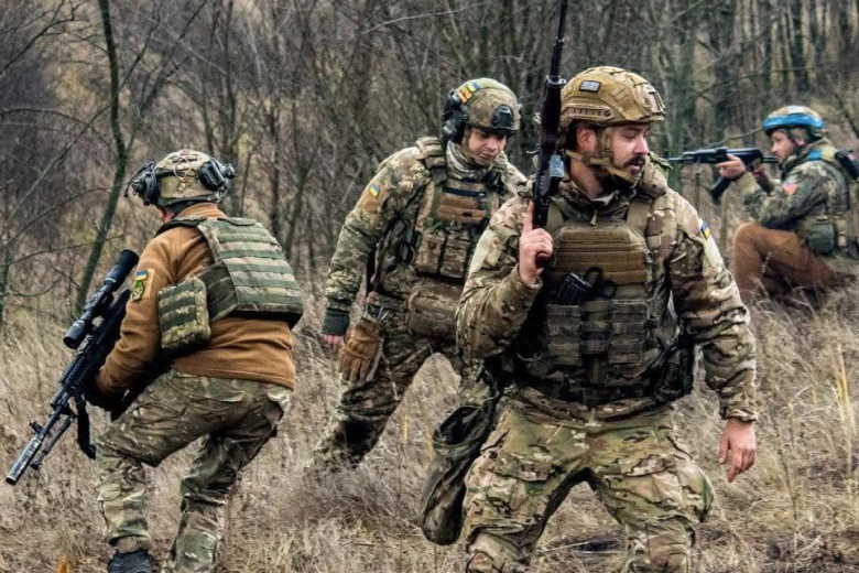 Военнослужащие ВСУ