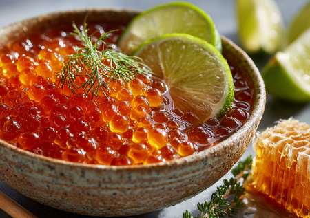 Вы еще этого не пробовали: как вкусно засолить икру форели с медом