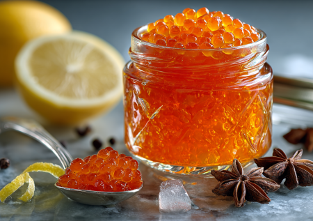 Попробуйте с бадьяном: как засолить икру форели вкусно — просто шик