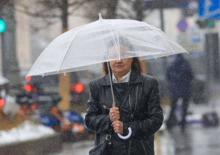 Ливневый снегопад и тепло до +5? Погода в Москве в конце недели: чего ждать