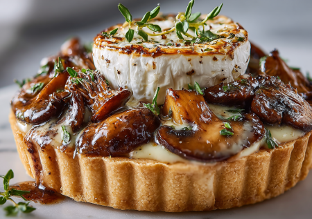 “Грибное королевство”: начинка для тарталеток с лесным секретом