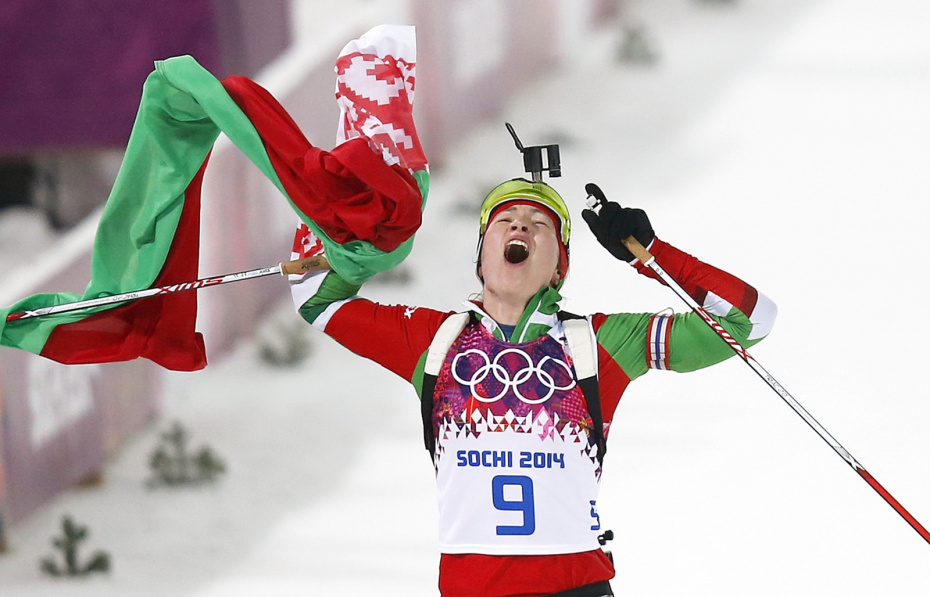 Дарья Домрачева на зимних Олимпийских играх 2014 года в Сочи