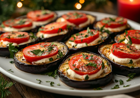 Нанесла на кружки баклажан крабовую пасту: обалденная закуска с изюминкой — простая, но станет хитом застолья