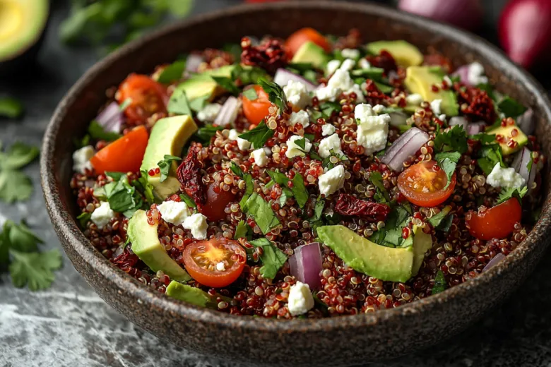 Идеи необычных блюд на Новый год: киноа с лаймом, кинзой и овощами