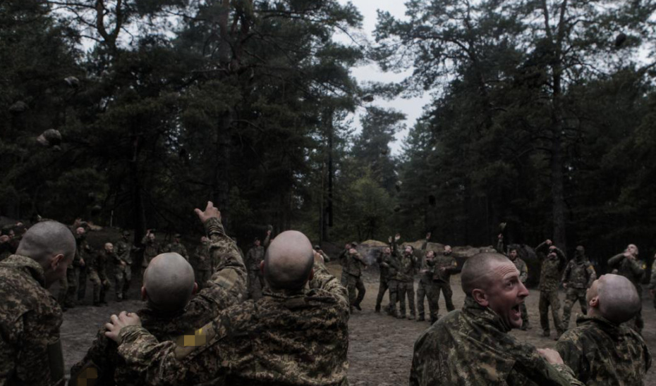 Военнослужащие ВСУ