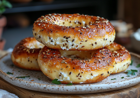 Сырники больше не жарю! Пеку творожные колечки с семечками. Красиво, вкусно и полезно