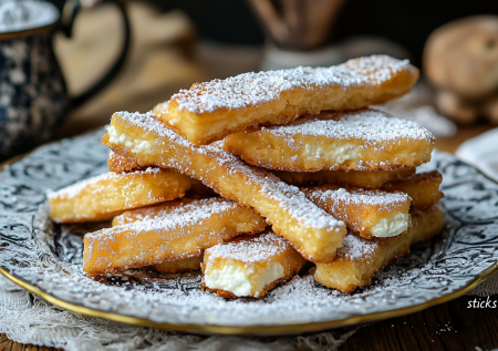 Пачка творога и горстка муки! Готовлю сладкие творожные «хворостинки» с сахарной пудрой. Хрустящие, как печенье, нежные внутри