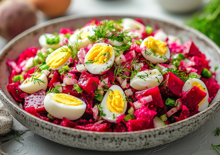 Из-за этого вкусного салата вся семья полюбила свеклу: смешиваем всего 3 простых ингредиента — они точно есть дома у каждого