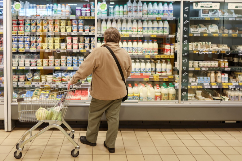 Работа продуктового магазина