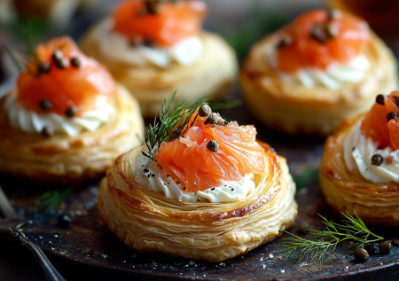 Вкуснее тарталеток и канапе! Готовим эффектные волованы — затмят икру