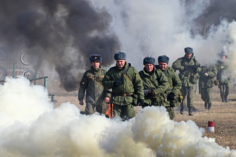 Военнослужащие ВС РФ, призванные из запаса