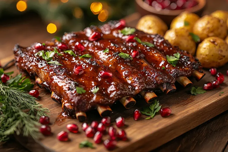 Идеи горячих блюд на Новый год — попробуйте свиные ребрышки в глазури