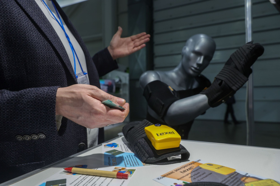 Криобандаж Texel, представленный на выставке медицинского оборудования