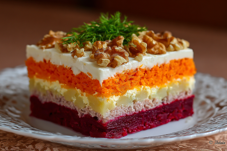 Секрет моей «Медвежьей шубки»: добавляю ореховую крошку!