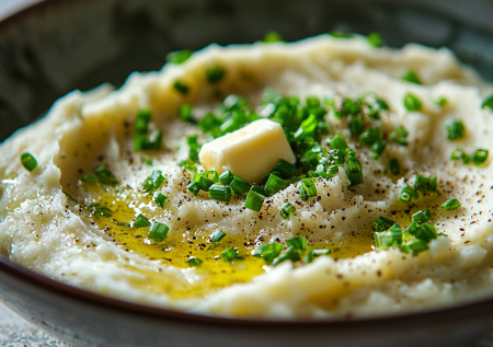Картошку больше не жарю. Делаю ирландский «чамп» с зеленым луком и маслом. Облако нежности с пикантными нотками