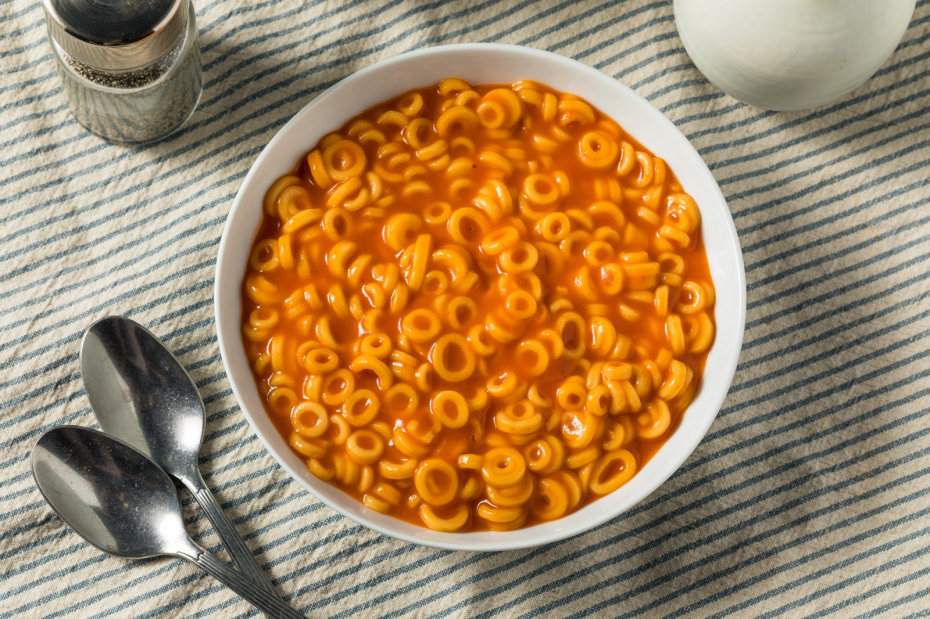 Кольца из лапши