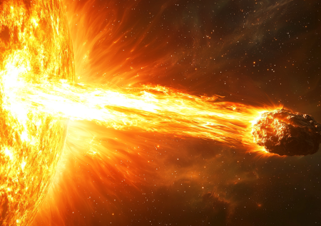 Последняя схватка с «инопланетным кораблем»: Солнце ударит по 3I/ATLAS?