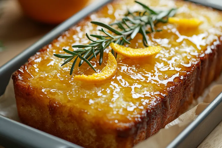 Изысканная выпечка к чаю: воздушный кекс с цитрусовым сиропом