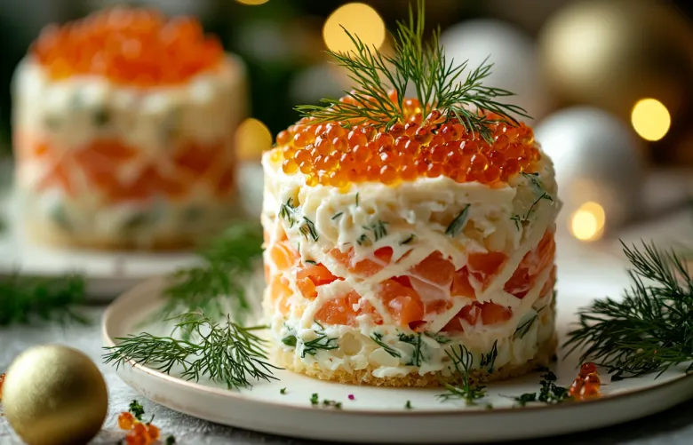 Собираю за 15 минут: оливье, который выглядит как десерт