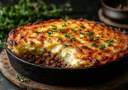 ПП-пастуший пирог: готовлю с пюре из цветной капусты вместо картофеля для легкого ужина