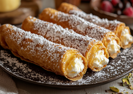 Никаких больше сырников и блинов. Пеку итальянские канноли с сыром рикотта. Хрустящие трубочки, от которых невозможно оторваться