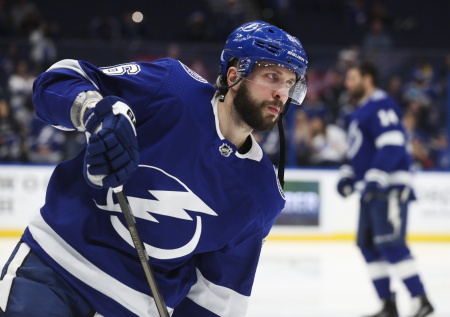 Кучеров занял пятое место по количеству очков в НХЛ среди россиян