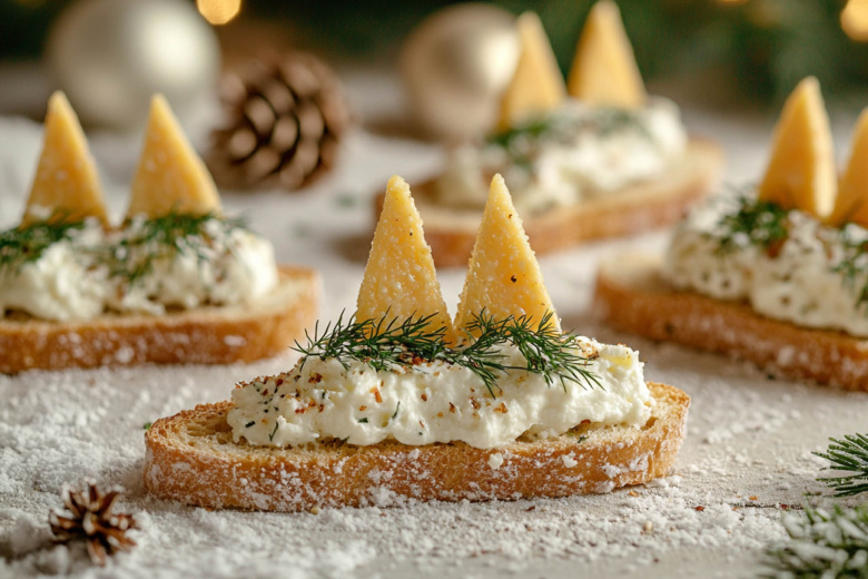«Новогодние свечки»: рецепт бутербродов с сыром — будет сытно