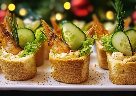 Кармашки из тостового хлеба со шпротами: праздничная закуска за 20 минут