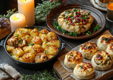 Праздник для большой семьи просто: 3 блюда на Новый год за 1 час — ярко, вкусно, и море счастливых улыбок