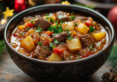 Щи больше не готовлю: нашла рецепт супа-гуляша по-тирольски с говядиной и капустой. То что нужно в зимний день